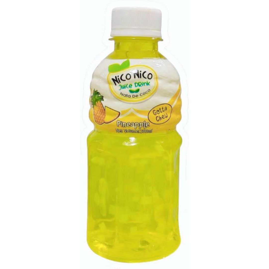 NICO NICO NATA DE COCO PINEAPPLE JUICE 320ML